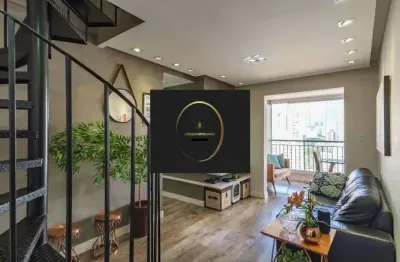 Cobertura Duplex de 107m2 com 2 quartos em Tatuapé - São Paulo - SP.