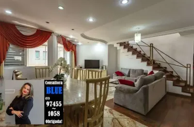 Cobertura duplex de 203m2 com 3 quartos na Vila Monte Alegre.