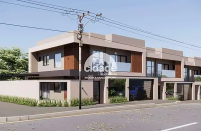 Sobrado à venda com 3 suítes e 2 vagas de garagem, no Parque São Paulo, em Cascavel/PR