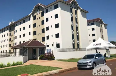 Apartamento térreo à venda, com 2 quartos e 1 vaga de garagem, no Pioneiros Catarinenses, em Cascavel/PR.