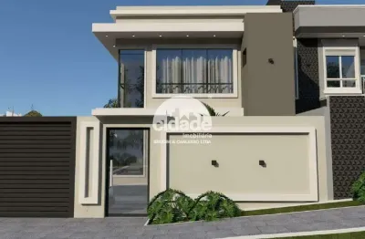 Sobrado à venda em São Cristóvão, Cascavel - 3 suítes, varanda gourmet, 2 vagas