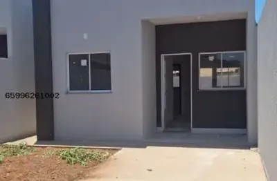Casa Nova para Venda em Várzea Grande, Costa Verde, 2 dormitórios, 1 banheiro, 1 vaga
