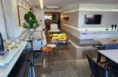 Apartamento alto padrão de 257 m  a venda no bairro de manaíra em joão pessoa - pb