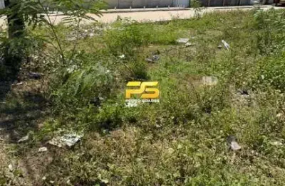Terreno de esquina a venda no bairro racanto do poço em cabedelo/pb
