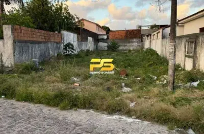 Terreno à venda na Rua Ana Amélia Silva Pontes, 1, Ernesto Geisel, João Pessoa