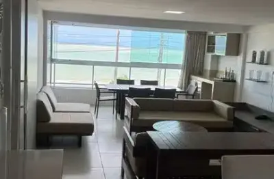 Apartamento beira mar a venda na praia de areia dourada em cabedelo / pb