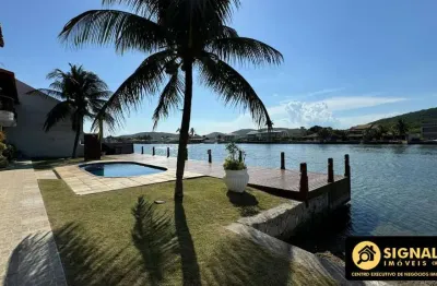 Casa duplex com vista para o canal à venda na ogiva – cabo frio/rj