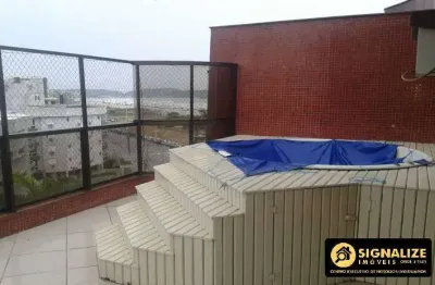 Cobertura duplex 5 qtos c/ piscina e vista p/ praia do forte