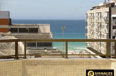 Cobertura à venda!! 03 quartos, sol da manhã - praia do forte, cabo frio/rj
