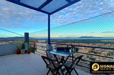 Casa com vista espetacular de 180° para o mar – condomínio dos pássaros