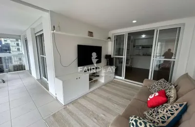 LINDO APTO ALTO PADRÃO MOBILIADO, 80m de area util, 2 vagas de garagem !