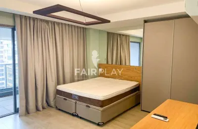 Apartamento no 43 m² - Brooklin, uma vaga de garagem, mobiliado !