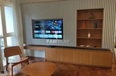 Apartamento na Vila Olimpia, são 84m de area util, dois dormitorios, uma vaga !