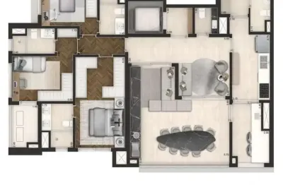 Apartamento com 3 quartos à venda na Rua Michigan, 920, Brooklin, São Paulo