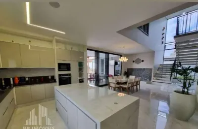 Rr0099d casa de alto padrão 470m² condomínio jardins da cidade - oportunidade - 4 dorms 3 vaga - nova odessa, sp - ótima localização