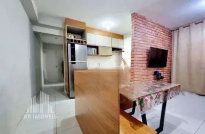 Rr0036 apartamento a venda 49m²  residencial latania - oportunidade - 2 dorms 1 vaga - nova odessa, sp - ótima localização