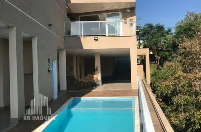 Rr6405 casa 465m² condomínio new ville - oportunidade - 4 dorms 5 vagas - santana de parnaíba sp - ótima localização - suru/ prox alphaville