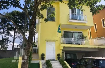 Rr6167 casa 300m² condomínio residencial quintas do ingaí - oportunidade - 3 suítes 2 vagas - santana de parnaíba, sp - ótima localização