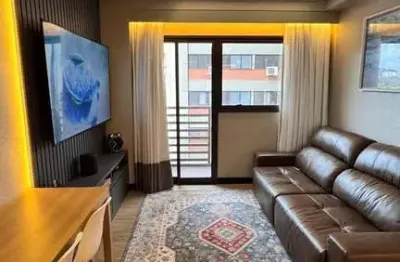 Rr7465 apartamento 58m² condomínio alpha stay  oportunidade - 1 suíte 1 vaga - barueri, sp - ótima localização - lindo acabamento