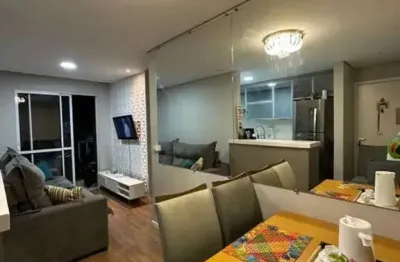 Rr7528 apartamento 54m² condomínio residencial gran solar - oportunidade - 2 dorms 1 vaga - santana de parnaíba, sp - ótima localização - fazendinha