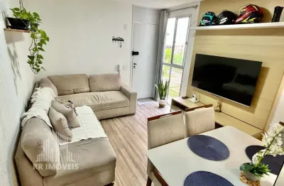 Rr7527 apartamento 43m² condomínio conquista - oportunidade - 2 dorms 1 vaga - cotia, sp - ótima localização - recanto vista alegre