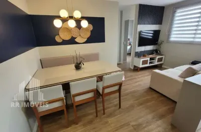 Rr7945 apartamento 44m² condomínio boulevard parque central - oportunidade - 2 dorms 1 vaga - osasco, sp - centro