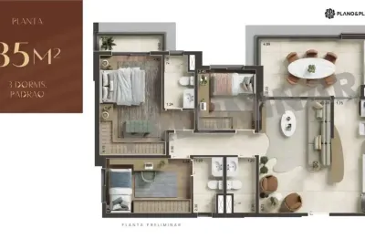 Rr7912 apartamento 85m² condomínio nid alphaville - oportunidade - 3 dorms 2 vagas - barueri, sp - ótima localização - alameda araguaia