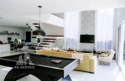 Rr7829 casa 438m² condomínio valville i - oportunidade - 4 suítes 8 vagas - santana de parnaíba, sp - ótima localização - alphaville