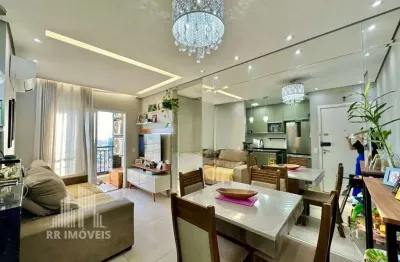 Rr0222 apartamento 57m² condomínio kairós - oportunidade - 2 dorms 2 vagas - santa bárbara d'oeste, sp - ótima localização - jardim são francisco