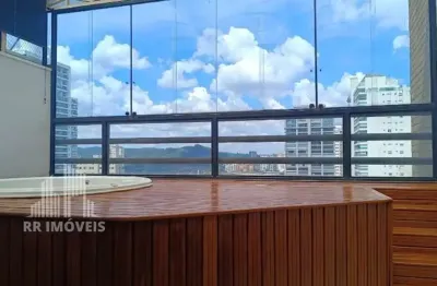 Rr7483d1 cobertura mobiliada 127m² condomínio le bougainville - oportunidade - 2 dorms 1 vaga - barueri, sp -  ótima localização - alameda grajaú