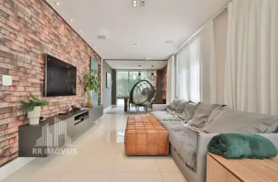 Rr7549d casa mobiliada 280m² condomínio residencial 4 - oportunidade - 4 suítes 4 vagas - santana de parnaíba, sp - ótima localização - alphaville