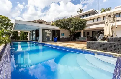 Rr8478 casa 530m² condomínio residencial 8 - oportunidade - 5 suítes 3 vagas - santana de parnaíba, sp - ótima localização - alphaville