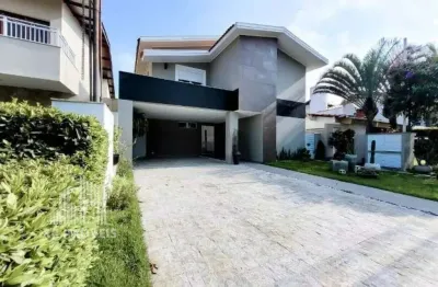 Rr8490 casa mobiliada 363m² condomínio residencial 4 - oportunidade - 4 dorms 6 vagas - barueri, sp - ótima localização - alphaville
