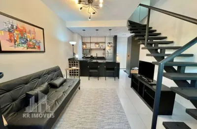 Rr8489 duplex 52m² condomínio selenita residence long stay - oportunidade - 1 dorm 1 vaga - barueri, sp - ótima localização - bethaville