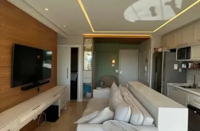 Rr8533 apartamento mobiliado 64m² condomínio aruanã 601 - oportunidade - 2 suítes 1 vaga - barueri, sp - ótima localização - tamboré