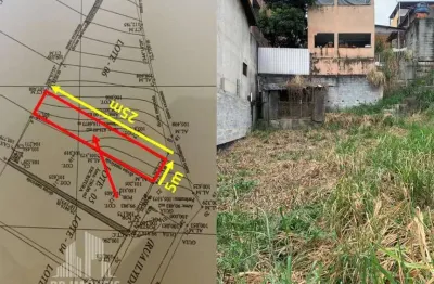 Rr8539 terreno 125m² vila boa vista - oportunidade - barueri, sp - rua rio de janeiro - proximo de alphaville