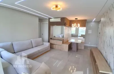 Rr8793 apartamento mobiliado 70m² condomínio acqua park - oportunidade - 2 dorms 2 vagas - barueri, sp - ótima localização - green valley