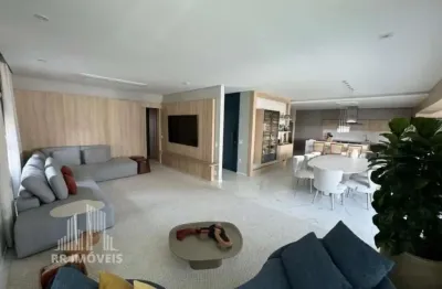 Rr8778 apartamento mobiliado 200m² condomínio the garden - oportunidade - 3 suítes 3 vagas - barueri, sp - ótima localização - avenida parkinson