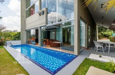 Rr8816 casa 268m² condomínio morada da aldeia - oportunidade - 3 suítes 3 vagas - santana de parnaíba, sp - ótima localização - aldeia da serra