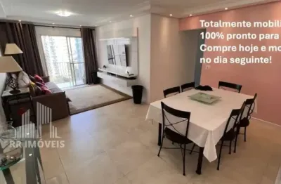 Rr8924 apartamento mobiliado 86m² edificio columbia - oportunidade - 3 dorms 1 vaga - barueri, sp - ótima localização - alameda grajaú - alphaville