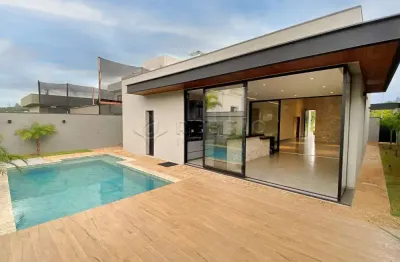 Casa a venda com 3 suítes, 4 vagas e piscina privativa no reserva santa luisa