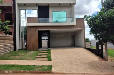 Sobrado à venda em condomínio reserva imperial com 3 suítes e piscina