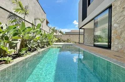 Sobrado com piscina à venda em condomínio 04 suítes 04 vagas loteamento terras de florença