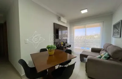 Apartamento mobiliado com 2 dormitórios para locação no bairro ribeirânia