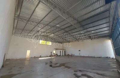 Galpão comercial 400m² para locação na nova ribeirânia