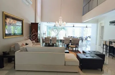 Casa sobrado em condomínio 4 suítes para locação no jardim canadá