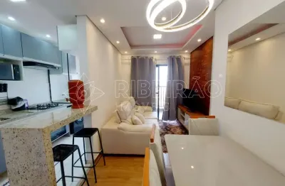 Apartamento mobiliado com 2 dormitórios para locação no edifício monterey