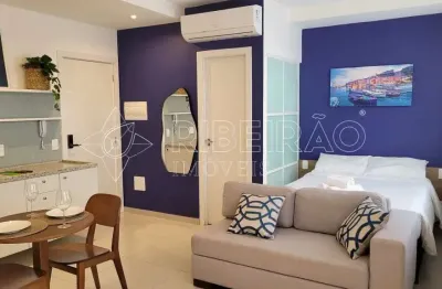 Apartamento studio mobiliado com 1 dormitório à venda no nova aliança sul