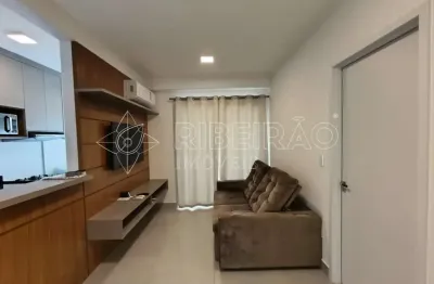 Apartamento mobiliado com 1 suíte para locação na ribeirânia
