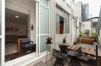 Apartamento garden para venda em pinheiros com 2 quartos , 119m²